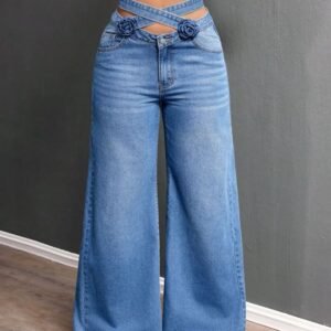 Bold Move Wide-Leg Jeans
